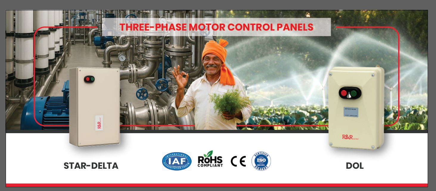 R&R Electric — Three Phase Motor Control Panels